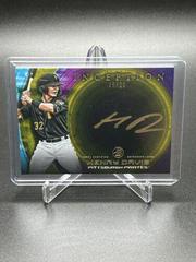 Henry Davis [Gold Rainbow] Baseball Cards 2022 Bowman Inception Silver Signings Autographs Prices