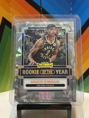 Andrew Nembhard [Cracked Ice] #17 Basketball Cards 2022 Panini Contenders Rookie of the Year Prices
