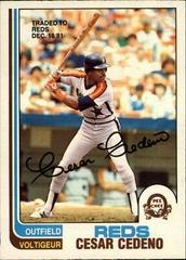 Cesar Cedeno #48 Baseball Cards 1982 O Pee Chee Prices