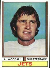 Al Woodall #227 Football Cards 1974 Topps Prices