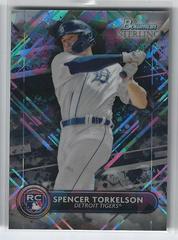 Spencer Torkelson [Black Atomic] #BSR-5 Baseball Cards 2022 Bowman Sterling Prices
