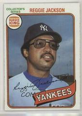 Reggie Jackson #17 Baseball Cards 1980 Burger King Pitch, Hit & Run Prices