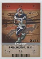 Drew Bledsoe #52 Football Cards 2003 Fleer Authentix Prices