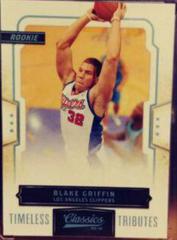 Blake Griffin [Timeless Tributes Platinum] Basketball Cards 2009 Panini Classics Prices