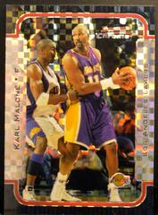 Karl Malone [Chrome X Fractor] #32 Basketball Cards 2003 Bowman Prices