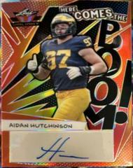 Aidan Hutchinson #HB-AH1 Football Cards 2022 Leaf Valiant Autographs Here Comes the Boom Prices