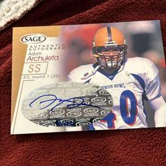 Adam Archuleta [Bronze] #A2 Football Cards 2001 Sage Autographs Prices