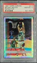 Bryant Reeves [Refractor] #117 Basketball Cards 1997 Topps Chrome Prices