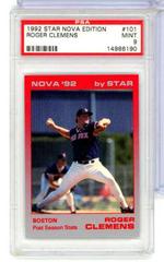 Roger Clemens Baseball Cards 1992 Star Nova Edition Prices