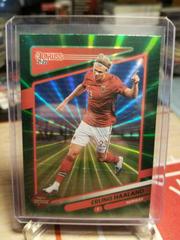 Erling Haaland [Green Laser] Soccer Cards 2021 Panini Donruss Road to Qatar Prices
