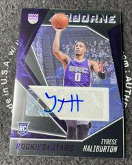 Tyrese Haliburton Basketball Cards 2020 Panini Chronicles Airborne Signatures Prices