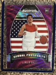 LaMelo Ball [Purple Wave] Basketball Cards 2020 Panini Prizm Draft Picks Prices