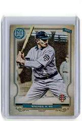 Honus Wagner [Extended SP Bazooka Back] #319 Baseball Cards 2020 Topps Gypsy Queen Prices