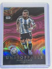 Papu Gomez [Pink] Soccer Cards 2022 Panini Select FIFA Unstoppable Prices