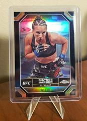 Maycee Barber [Black Refractor] #132 Ufc Cards 2024 Topps Chrome UFC Prices