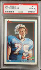 Ray Childress Football Cards 1991 Topps Prices