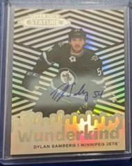 Dylan Samberg [Autograph Black] #W-27 Hockey Cards 2022 Upper Deck Stature Wunderkind Prices
