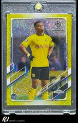 Youssoufa Moukoko [Refractor] #55 Soccer Cards 2020 Topps Chrome UEFA Champions League Prices