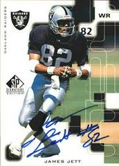 James Jett [Autograph] #JJ Football Cards 1999 SP Signature Prices