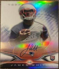 James White [Purple Refractor] Football Cards 2014 Topps Platinum Rookie Autograph Prices