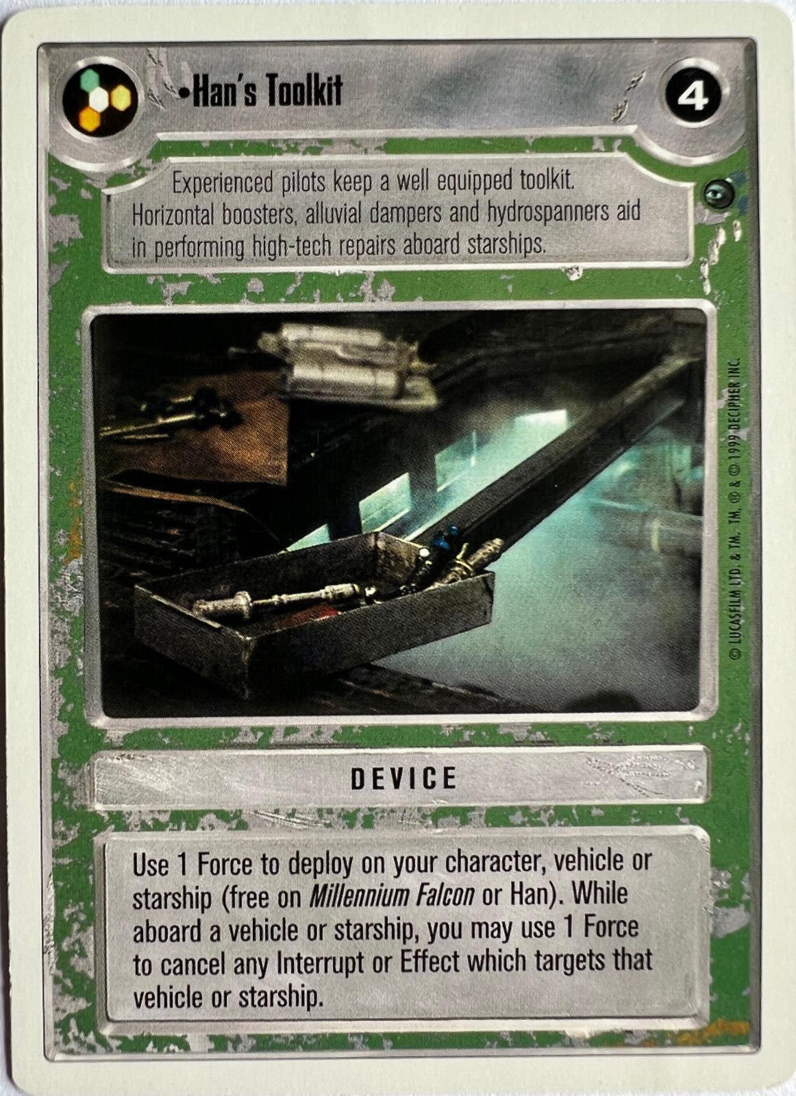 Han's Toolkit [Revised] Star Wars CCG Dagobah