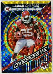 Jamaal Charles [Gold] Football Cards 2022 Panini Mosaic Overdrive Prices