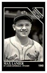 Max Lanier Baseball Cards 1992 Conlon Collection Prices