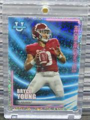 Bryce Young [Speckle] #NN-3 Football Cards 2022 Bowman's Best University Neon Neophytes Prices