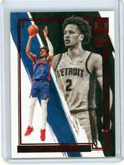 Cade Cunningham [Asia Red] #81 Basketball Cards 2021 Panini Impeccable Prices