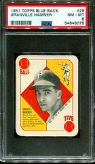 Granville Hamner #29 Baseball Cards 1951 Topps Blue Back Prices