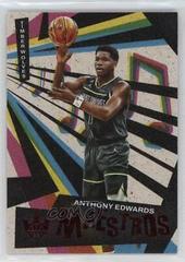 Anthony Edwards [Ruby] #19 Basketball Cards 2022 Panini Court Kings Maestros Prices
