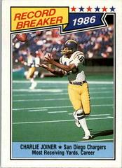 Charlie Joiner Football Cards 1987 Topps Prices