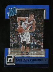 Kristaps Porzingis [Status Die Cut] Basketball Cards 2015 Panini Donruss Prices
