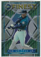 Ken Griffey Jr. [w/ Coating] Baseball Cards 1995 Finest Prices