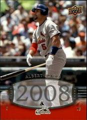 Albert Pujols #300 Baseball Cards 2008 Upper Deck Timeline Prices