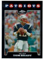 Tom Brady [Xfractor] Football Cards 2008 Topps Chrome Prices