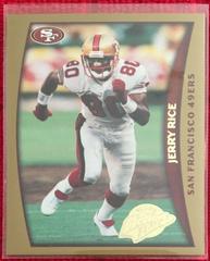 Jerry Rice Football Cards 1998 Topps Action Flats Prices