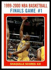 NBA Finals Game #133 Basketball Cards 2000 Topps Heritage Prices