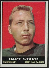 Bart Starr Football Cards 1961 Topps Prices