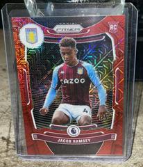 Jacob Ramsey [Red Mojo Prizm] Soccer Cards 2021 Panini Prizm Premier League Prices