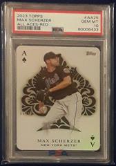 Max Scherzer [Red] #AA-25 Baseball Cards 2023 Topps All Aces Prices
