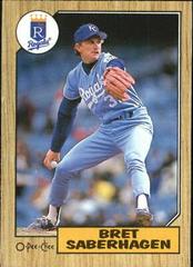 Bret Saberhagen #140 Baseball Cards 1987 O Pee Chee Prices