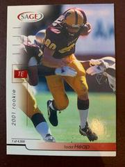 Todd Heap Football Cards 2001 Sage Prices