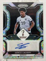Serge Gnabry [Choice] Soccer Cards 2022 Panini Prizm World Cup Signatures Prices