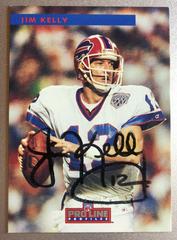 Jim Kelly Football Cards 1992 Pro Line Profiles Autographs Prices