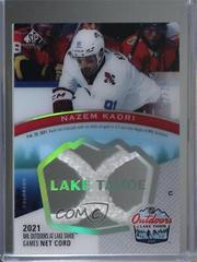 Nazem Kadri Hockey Cards 2021 SP Game Used NHL Lake Tahoe Games Net Cord Relics Prices