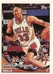 Scottie Pippen #92 Basketball Cards 1993 Topps Prices