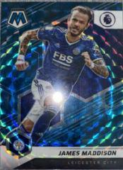 James Maddison [Reactive Blue Mosaic] Soccer Cards 2021 Panini Mosaic Premier League Prices