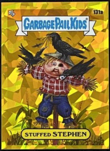 STUFFED STEPHEN [Gold] #131a Garbage Pail Kids 2021 Sapphire