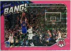 Kevin Durant [Pink Fluorescent] Basketball Cards 2020 Panini Mosaic Bang Prices